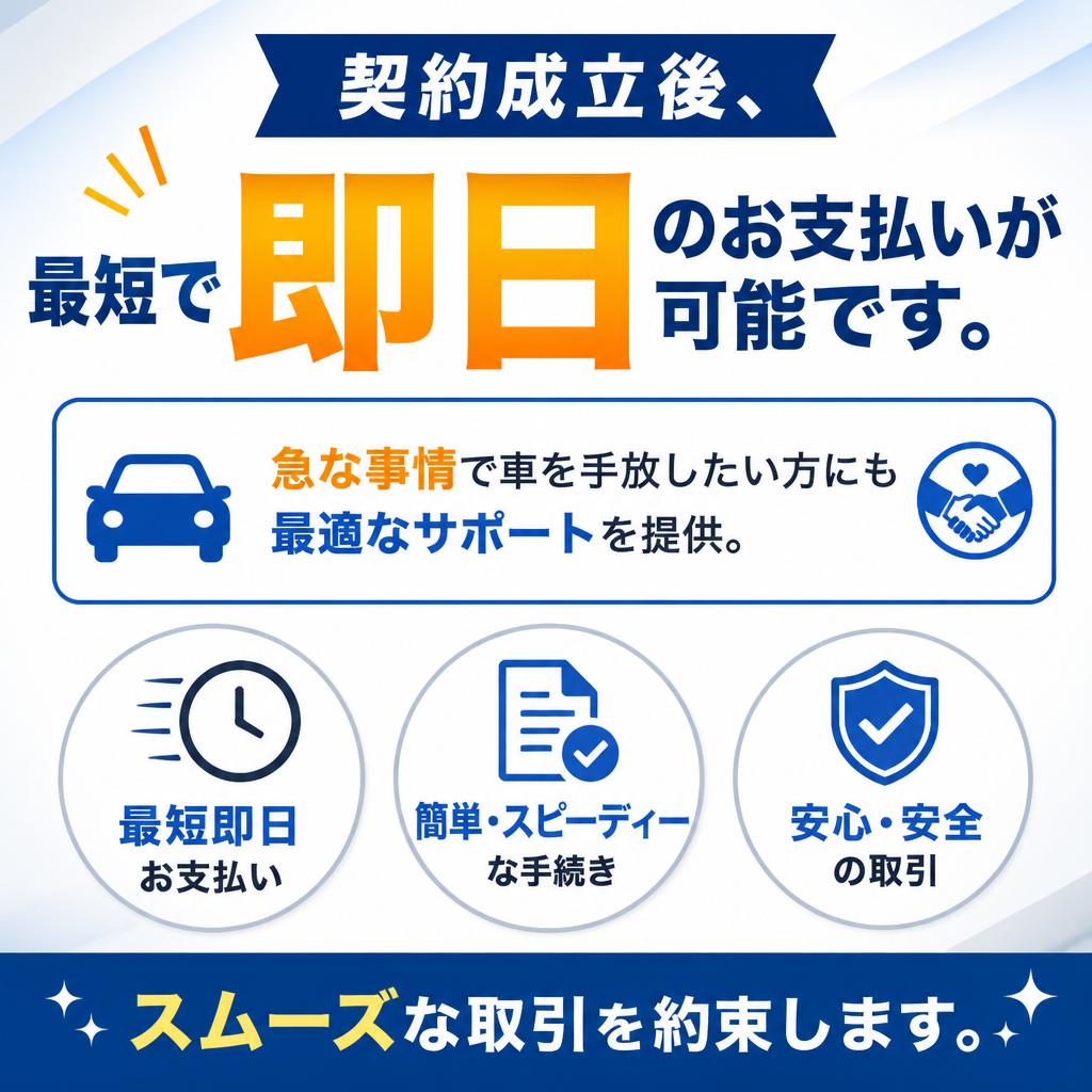 即日支払いの実現