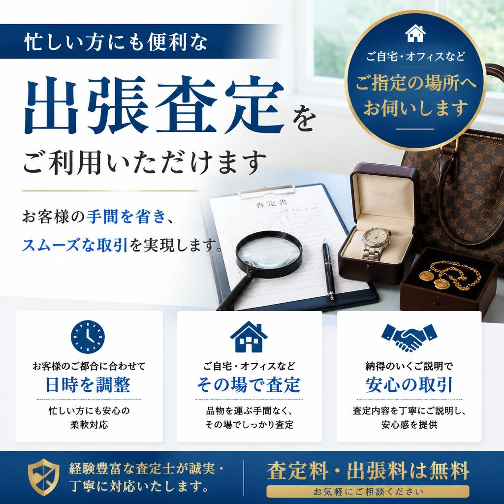 2. 出張査定のメリット
